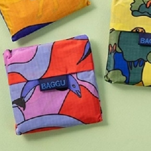 NWOT Standard Baggu - Dolphins (Animal Friends) - Picture 7 of 12